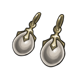 Veil-Touched Earring